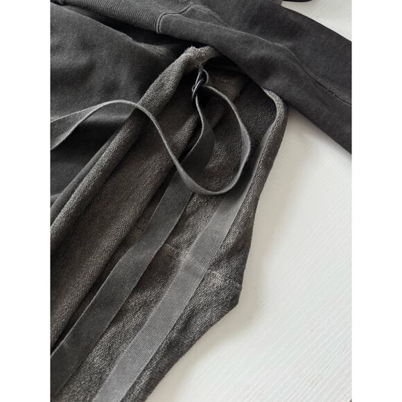 Alexandre Plokhov Distressed Long Sleeve Raw Hem Grey - Picture 5 of 5